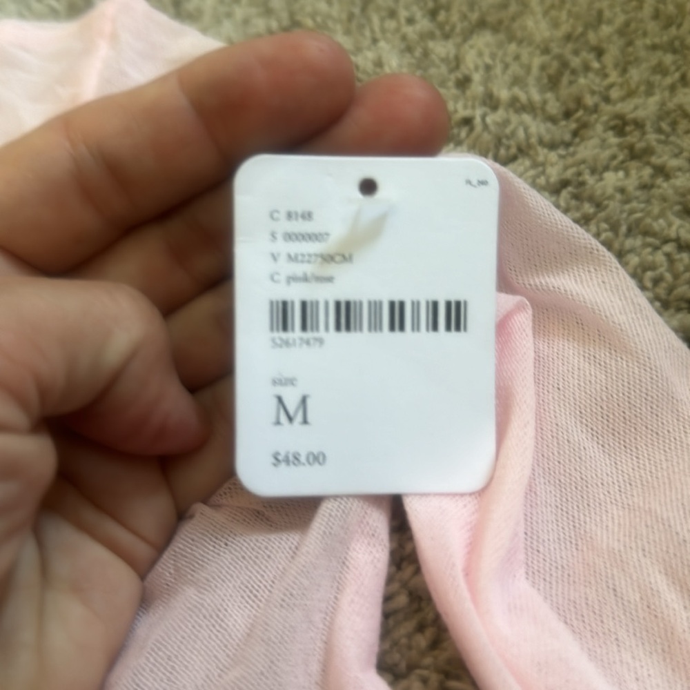 Free People Sheer long sleeve top NWT - Picture 2 of 4